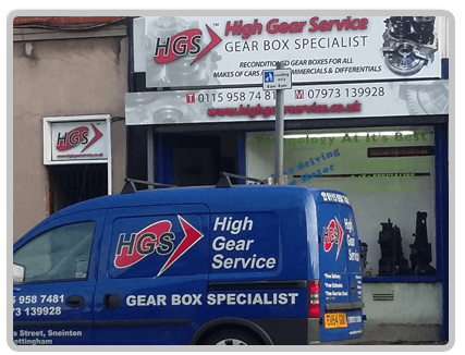 contact High Gear Service Nottingham