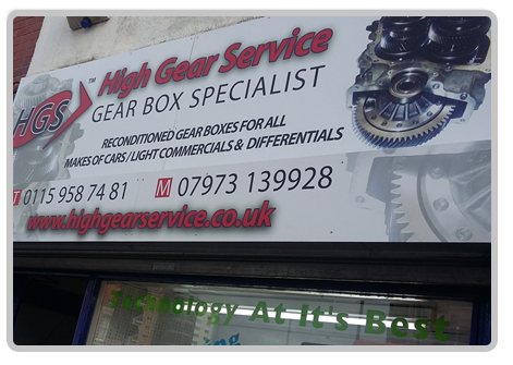 High Gear Service in Nottingham 